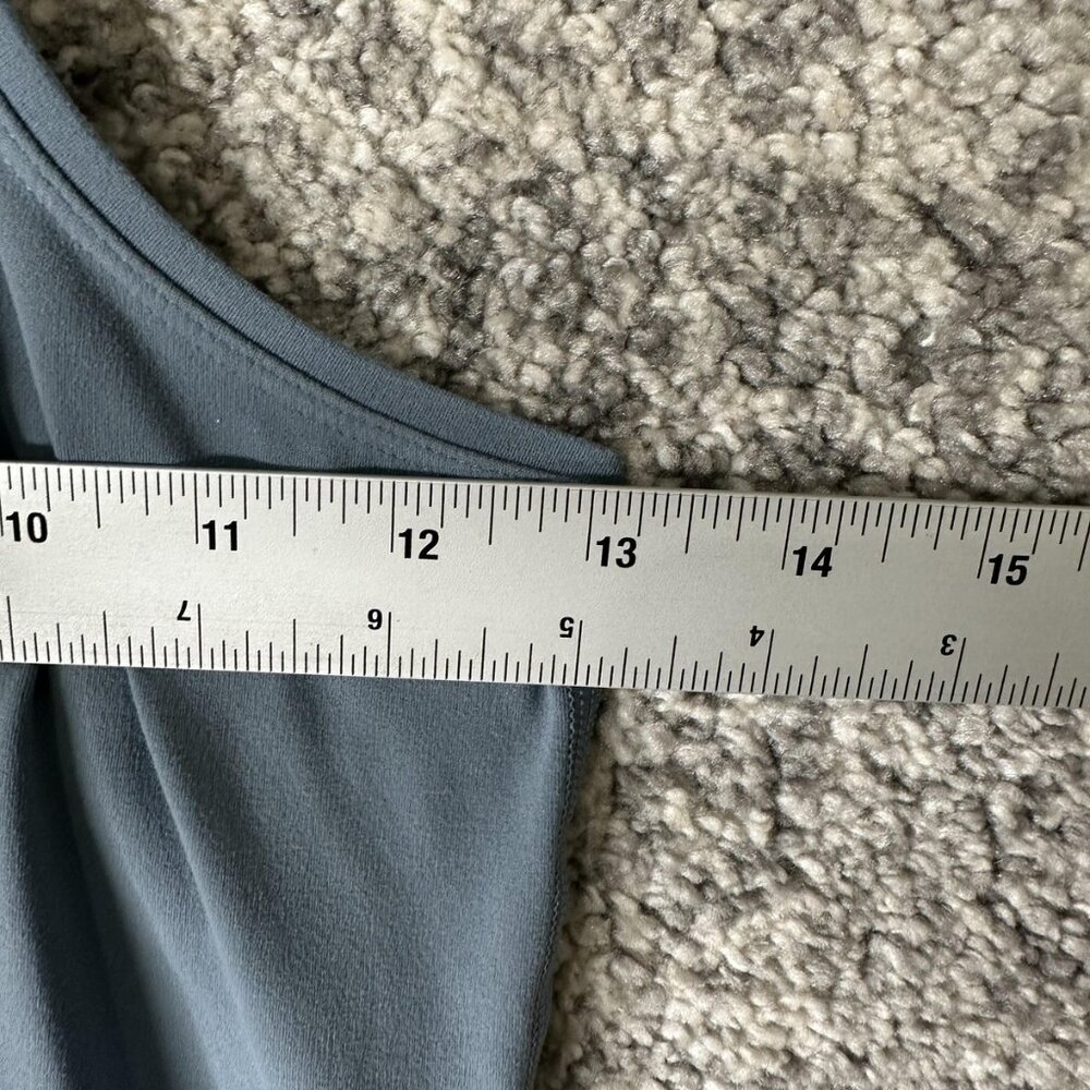 Lululemon Shirt Womens Small Blue Gray Racerback Tank Top Athletic Yoga‎ Workout - Picture 2 of 5